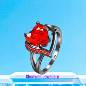 The Captivating Red Stone Ring: A Symbol of Love