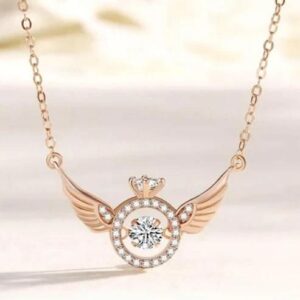 Rounded Single Stone Chain Necklace